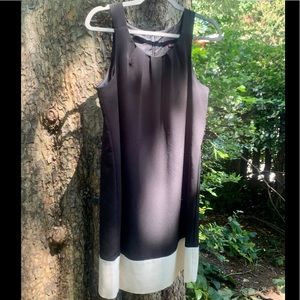 Isabel & Nina Black and White Sleeveless Dress